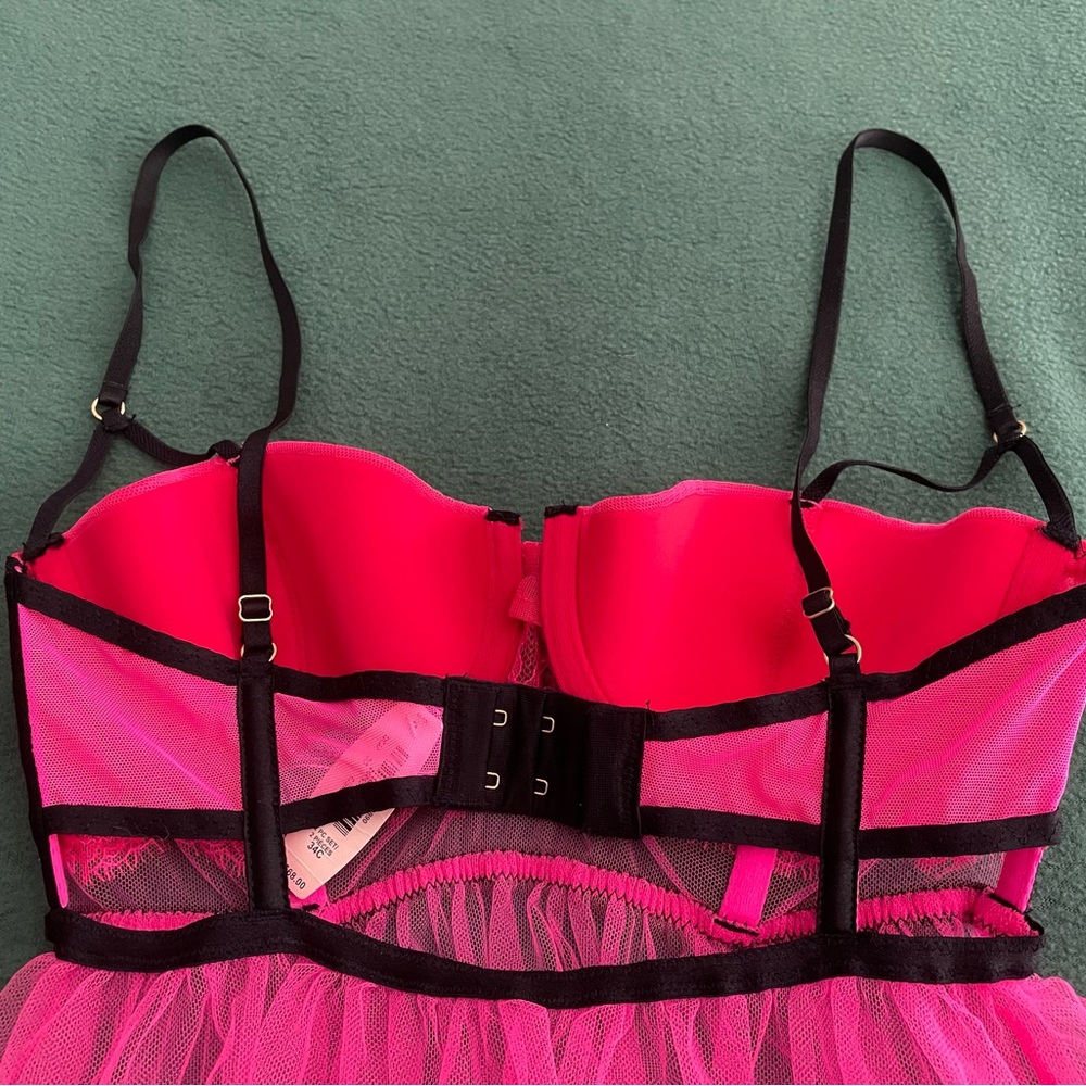 Victoria’s Secret Black Cage Babydoll - Picture 9 of 13